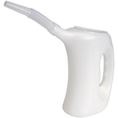 Ergonomic 2 Litre Measuring Jug With Flexible SpoutOil And Fuel Resistant from B&Q