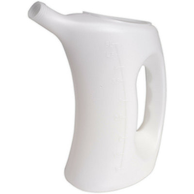 5 Litre Polyethylene Measuring Jug With Rigid SpoutOil And Fuel Resistant from B&Q
