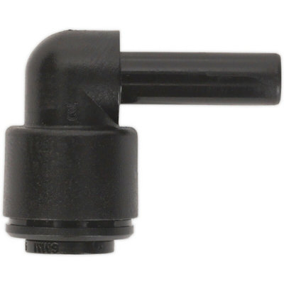 5 Pack6mm 90 Degree Angled Elbow To Stem Coupling AdapterPneumatic Pipes from B&Q