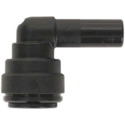 5 Pack8mm 90 Degree Angled Elbow To Stem Coupling AdapterPneumatic Pipes from B&Q