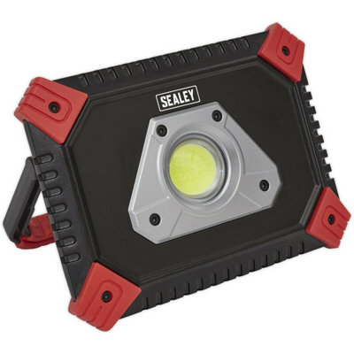 Rechargeable Portable Floodlight20W Cob LedBuilt-In Power BankIpx4 from B&Q