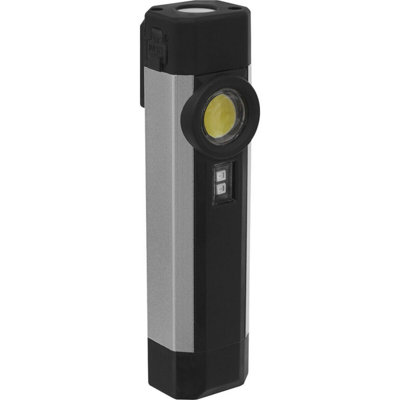  - Aluminium Pocket Light3W Cob With 1 X Smd Led & 2 X Uv SmdRechargeable