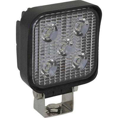 Loops Unisex Multicolor Waterproof Work Light & Mounting Bracket -15W Smd Led - 83Mm Square Flash Torch - Image 3