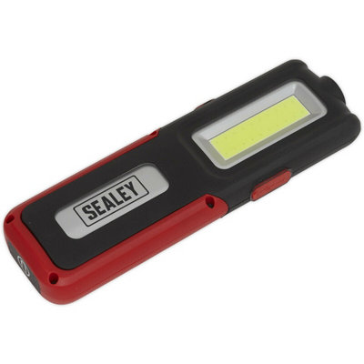 Rechargeable Inspection Light With Power Bank5W Cob & 3W Smd LedRed from B&Q