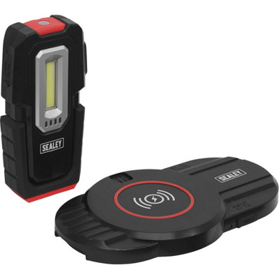 Magnetic Inspection Light With Wireless Charging Base3W Cob Led & 1W Smd Led from B&Q