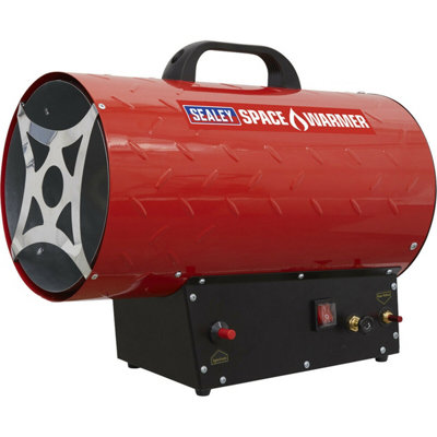 High-Efficiency Space Warmer Propane Heater61000 To 102000 Btu/hr With Regulator And Hose from B&Q