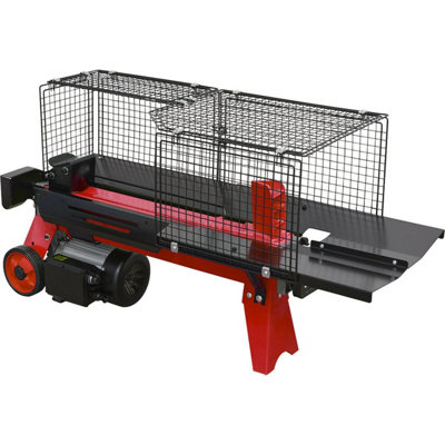 5 Tonne Log Splitter520mm Length CapacityMesh Cage2200W Motor from B&Q
