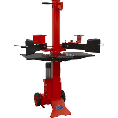 6 Tonne Vertical Log Splitter550mm CapacityAdjustable Wedge3000W Motor from B&Q