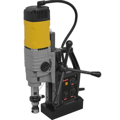 B&Q 60Mm Heavy Duty Magnetic Drilling Machine With 16Mm Twist Drill Chuck - 110V Power
