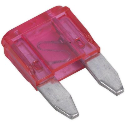 50 Pack Of 4A Automotive Mini Blade Fuses For Vehicle Circuit Protection from B&Q