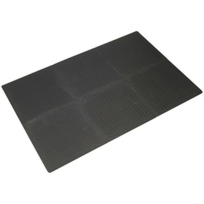 Eva Foam Interlocking Jigsaw Mat Pack1200 X 1800mm Durable Workshop Floor Protector from B&Q