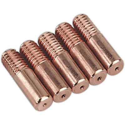 5 Pack 0.6mm Contact Tip For Mb14 Welding TorchesMig Welding Contacts from B&Q