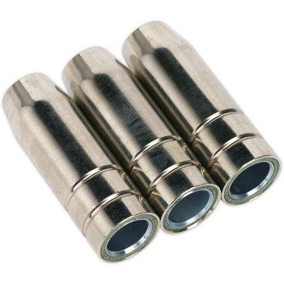 3 Pack Of Conical Nozzles For Mb15 Mig Welding TorchesHigh-Performance Welding Accessories from B&Q