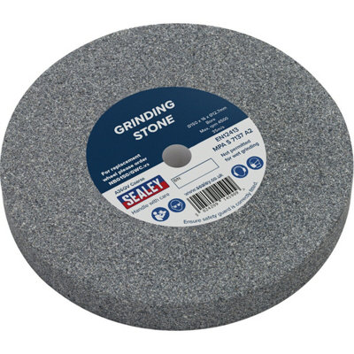 Premium Bench Grinding Stone Wheel 150mmA36Q Coarse Grade With 13mm Bore from B&Q