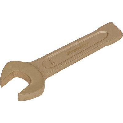 30mm Non-Sparking Slogging Spanner With Short Profile Striking End from B&Q