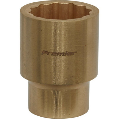  - 23mm Non-Sparking Walldrive SocketPremium Beryllium Copper Construction