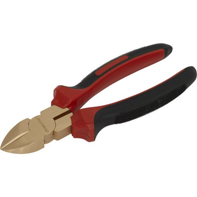 200mm Non-Sparking Diagonal Cutting Pliers With Hardened Jaws For Precision Cutting from B&Q