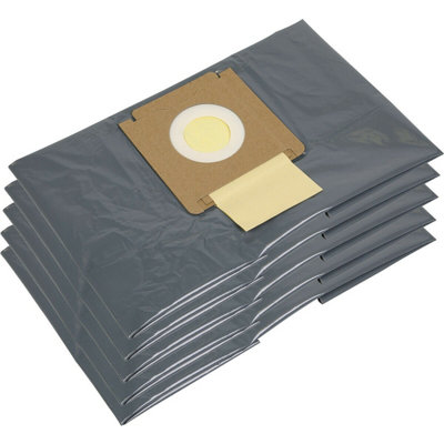 B&Q 5 Pack M Class Tank Liner For Ys06032 & Ys06033 Industrial Vacuum Cleaners