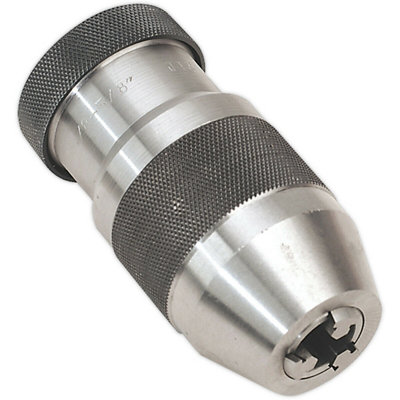 - 16mm Keyless Pillar Drill Chuck With Jt3 Arbor For Quick Bit Changes
