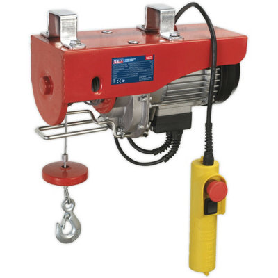 400Kg Capacity Electric Power Hoist500W 1Ph MotorVehicle Lifting Tackle from B&Q