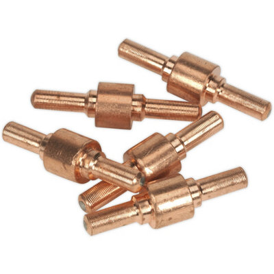 B&Q 5 Pack Short Low Power Electrodes For Ys06185 Plasma Cutter Inverter