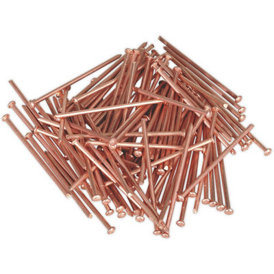 100 Pack Of 2mm X 50mm Copper Spot Welding Nails For Car Dent Repair from B&Q