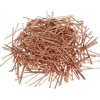 200 Pack Of 2mm X 50mm Copper Spot Welding Nails For Car Dent Repair from B&Q