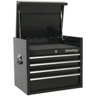 B&Q Premium Heavy Duty Tool Chest With 4 Drawers - 660 X 450 X 565Mm