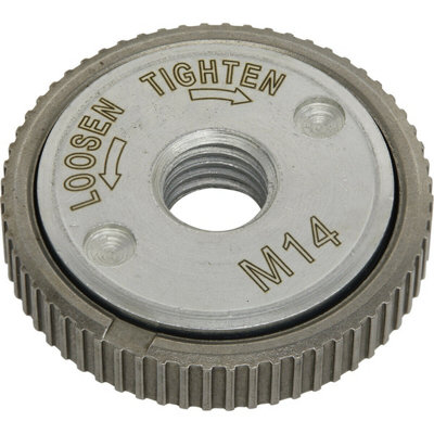 M14 Quick Change Angle Grinder Locking Nut For Easy Disc Replacement from B&Q