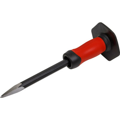 Loops Unisex Metallics 300Mm Drop Forged Point Chisel - Octagonal Shaft - Comfort Protection Grip In - Image 3