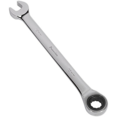 10mm Ratchet Combination SpannerChrome Vanadium Steel72 Tooth Ratchet Ring from B&Q