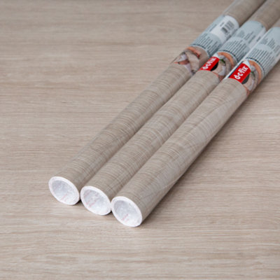 D-C-Fix Oak Santana Lime 67.5Cm X 2M (3 Rolls) Self-Adhesive Vinyl Wrap For Doors And Worktops from B&Q