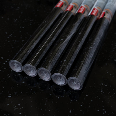 D-C-Fix Black Granite Quartz 67.5Cm X 2M (5 Rolls) Self-Adhesive Vinyl Wrap For Doors And Worktops from B&Q