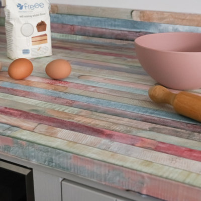 D-C-Fix Rio 45Cm X 1M Self-Adhesive Vinyl Wrap For Doors And Worktops from B&Q