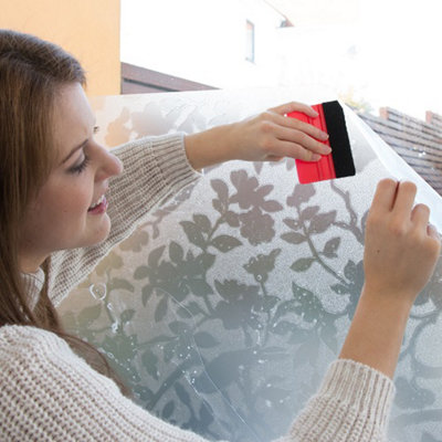 D-C-Fix Spring 67.5Cm X 1.5M Static Cling Vinyl Window Film For Privacy And Décor from B&Q