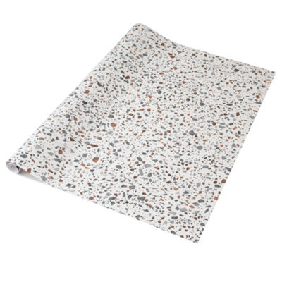 D-C-Fix Terrazzo Self Adhesive Vinyl Wrap Film For Kitchen Worktops And Furniture 2M(L) 45Cm(W) Size 5
