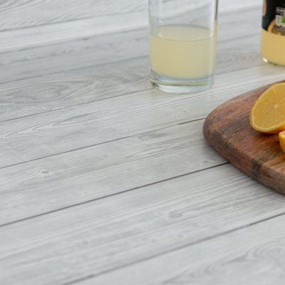 D-C-Fix Shabby Wood 90Cm X 2.1M Self-Adhesive Vinyl Wrap For Doors And Worktops from B&Q