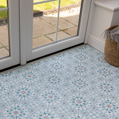 FloorPops Floor Pops Radiance Self Adhesive Vinyl Floor Tiles Pack Of 10 (0.93Sqm) from B&Q