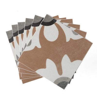 Quadrostyle Concierge Wall Tile And Furniture Vinyl Stickers 15Cm(L) 15Cm(W) Pack Of 6 from B&Q