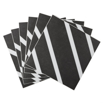 Quadrostyle Director Wall Tile And Furniture Vinyl Stickers 15Cm(L) 15Cm(W) Pack Of 6 from B&Q