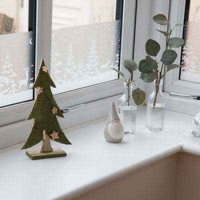 D-C-Fix Forest 20Cm X 1.5M Premium Static Cling Vinyl Window Film For Privacy And Décor