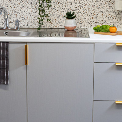 D-C-Fix Padstow Grey Wood Matt 67.5Cm X 10M Self-Adhesive Vinyl Wrap For Doors And Worktops from B&Q