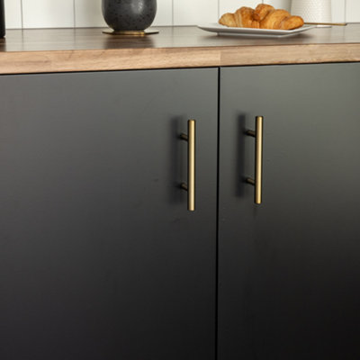 B&Q -  Matt Black 67.5Cm X 1M Self-Adhesive Vinyl Wrap For Doors And Furniture