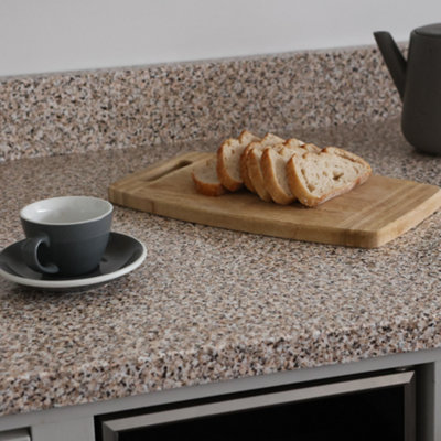 D-C-Fix Granite Beige 67.5Cm X 10M Self-Adhesive Vinyl Wrap For Doors And Worktops from B&Q