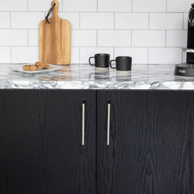 D-C-Fix Blackwood 90Cm X 10M Self-Adhesive Vinyl Wrap For Doors And Worktops from B&Q