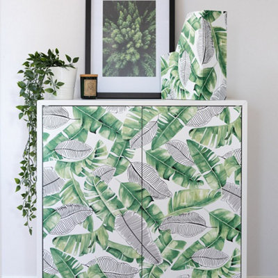 B&Q -  Liva 67.5Cm X 2M Self-Adhesive Vinyl Wrap For Doors And Furniture