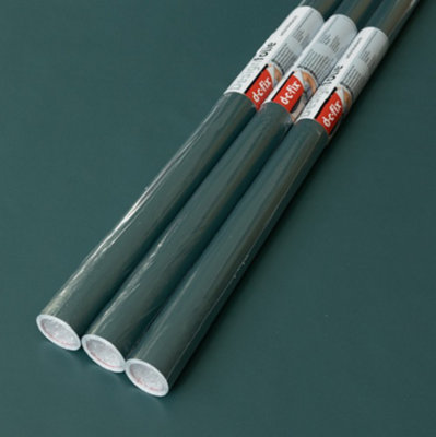 D-C-Fix Matt Mallard Green 67.5Cm X 2M (3 Rolls) Self-Adhesive Vinyl Wrap For Doors And Furniture from B&Q
