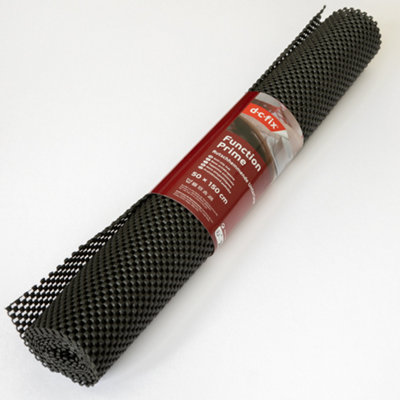D-C-Fix Black 50Cm X 1.5M Premium Anti Slip Mat from B&Q