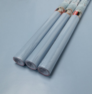 D-C-Fix Matt Heritage Blue 67.5Cm X 2M (3 Rolls) Self-Adhesive Vinyl Wrap For Doors And Furniture from B&Q