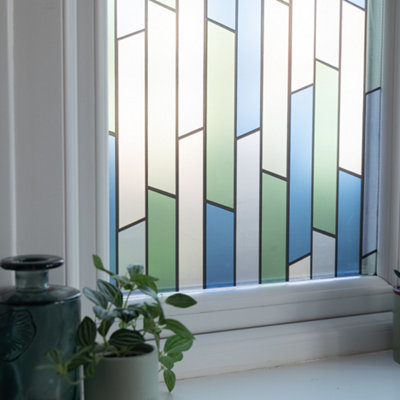 D-C-Fix Vitrail Static Cling Window Film For Privacy And Décor 1.5M(L) 45Cm(W) from B&Q